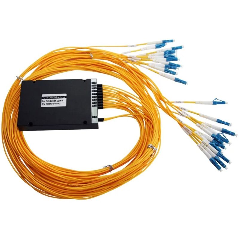 18 Channel CWDM Device High Isolation Fiber Optic CWDM Mux Demux For ...