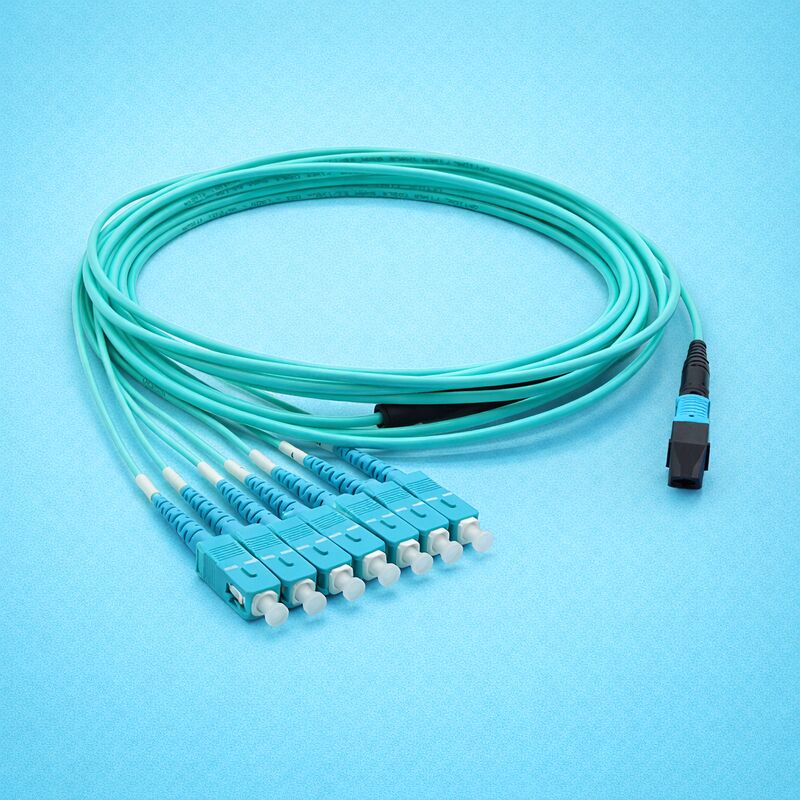 Data Center MTP MPO Trunk Cable High Speed High Density Fiber Optic ...
