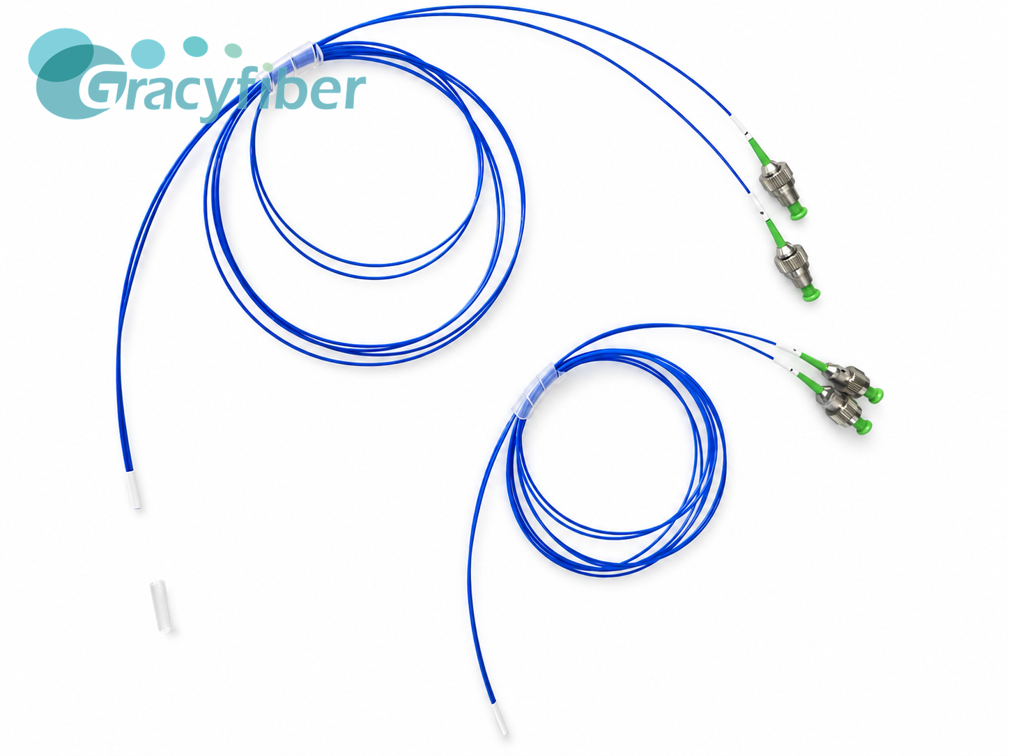 24CH PMFA Polarization Maintaining Fiber Array｜0°｜127μm Pitch｜Corning ...