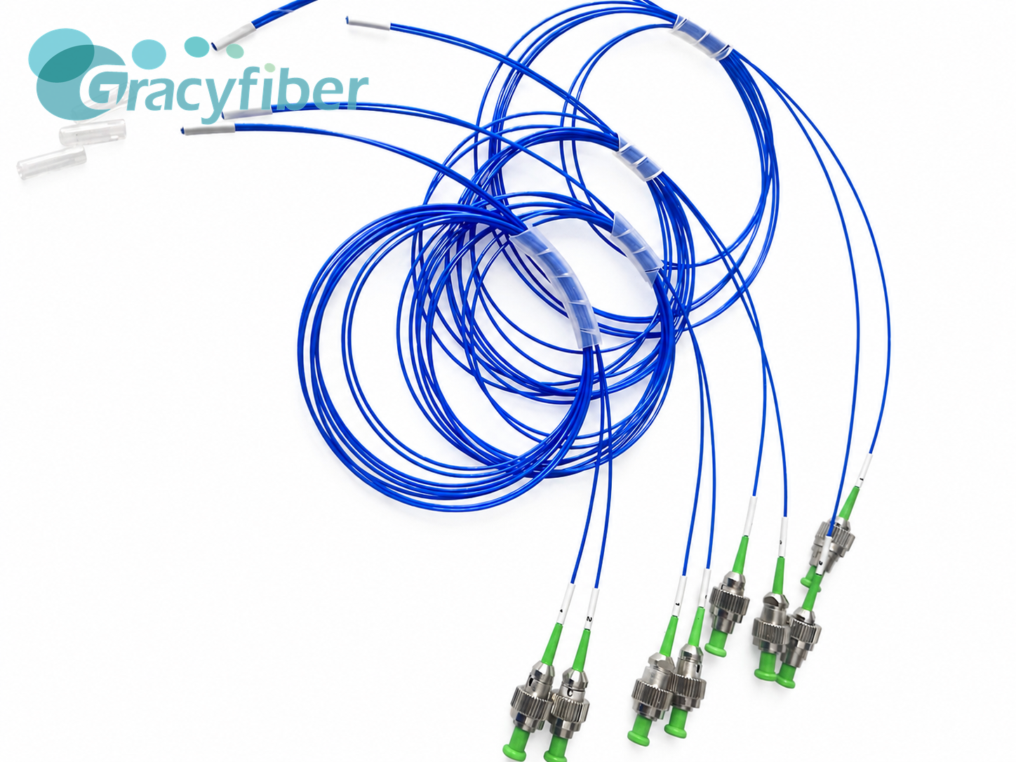 Slow axis to Key PMFA, High ER PM Fiber Array, 127μm Pitch PMFA, 8 ...
