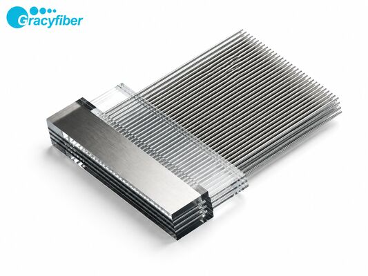 Ultra High Density 2D Fiber Array Unit 16 Channels To 1024 Channels