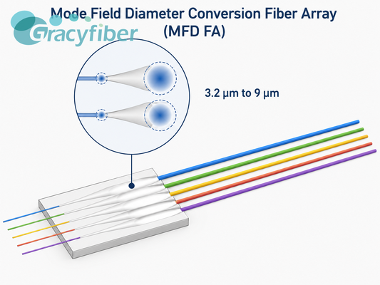 Mode Field Diameter Fiber Array manufacturer from China
